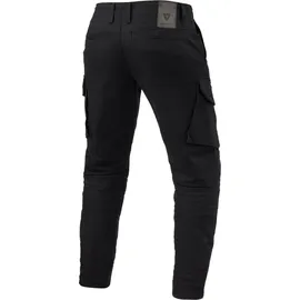 RevIt! Revit Cargo 2 TF Motorrad Jeans, schwarz, 38/34