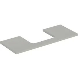 Geberit Waschtisch-Platte One 120x3x47cm, greige/lackiert m, AS mit.
