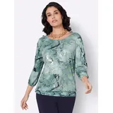 CREATION L Mesh-Shirt Blau 36