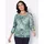 CREATION L Mesh-Shirt Blau 36