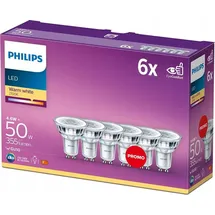 Philips LED-Spot 929001215233 5W GU10 warmweiß 6 St.