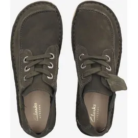 CLARKS Funny Dream Schuhe Dark Green Suede 36