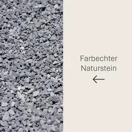 Schicker Mineral Diabas Ziersplitt grau 5-8 mm 25 kg