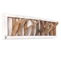 DESIGN DELIGHTS WANDGARDEROBE, TREIBHOLZ UNIKAT | 80x22x12 cm, (BxHxT),