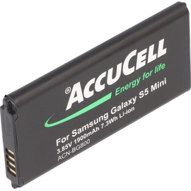 AccuCell Akku passend für den Samsung Galaxy S5 Mini Akku EG-BG800, EG-BG800BBE