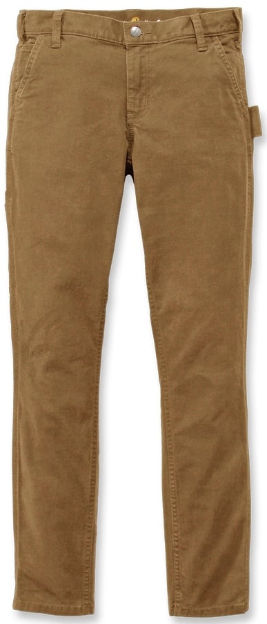 Carhartt Slim Fit Crawford Damen Hose, beige, Größe 37