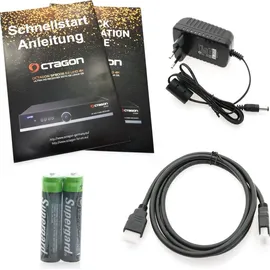 Octagon SF8008 4K UHD E2 Linux Dual WiFi DVB-S2X & DVB-C/T2 USB WLAN