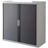 easyOffice Rollladenschrank »easyOffice« 110 x 104 x 41,5cm, (B/H/T) anthrazit