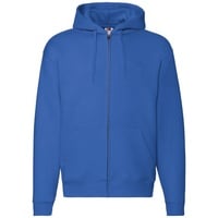 FRUIT OF THE LOOM Premium Hooded Sweat Jacket - Unsi, royal, 2XL