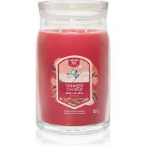 Yankee Candle Santa on Skis Duftkerze 567 g rot