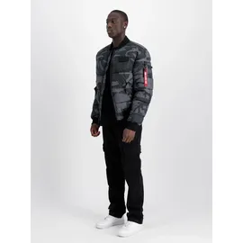 Alpha Industries Ma-1 Camo Bomberjacke Black Camo 2XL