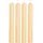 Dekohelden24 Stabkerzen 17 cm creme 4 St.