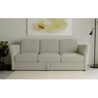 Home affaire 3-Sitzer Lavars Schlafsofa, mit Bettfunktion, in zwei verschiedenen Bezugsqualitäten beige|braun