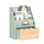 SoBuy Kinderregal KMB95 4 Ablagen MDF grün