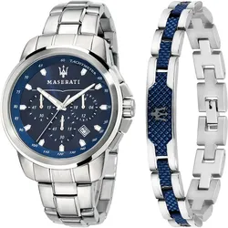 Maserati Uhren-Set Edelstahl One Size Herren 