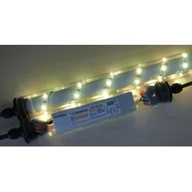 Xenon 6880 Gabionen Leuchte LED 360 Grad 1,40 m warm weiß - Weiß