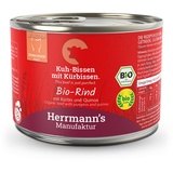 Herrmann's Manufaktur Bio Rind mit Kürbis & Quinoa 12 x 200 g