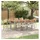 vidaXL Gartenstuhl 56 x 57 x 87 cm braun 8 St.