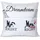 Hti-Living Dreamteam Dekokissen 0 x 0 cm Weiß