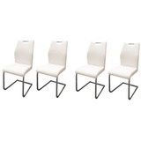 Hti-Living HTI-Living, Stühle, Esszimmerstuhl 4er Set Cremeweiß Nelly