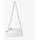 Valentino Elly Schultertasche Kunstleder Silber/Weiß