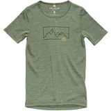 Devold Devold, Unisex, Funktionsshirt, Active Outline Tee 128 Grün, 128