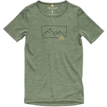 Devold Devold, Unisex, Funktionsshirt, Active Outline Tee 128 Grün, 128