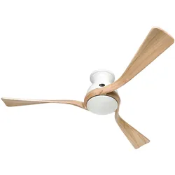 Deckenventilator Eco Regento - Weiß/Holz natur