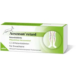 Aescusan retard 20 St Retard-Tabletten
