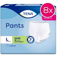 TENA PANTS Discreet - 8x10 Stück, L