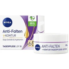 NIVEA Anti Wrinkle + Kontur Tagespflege 65+ SPF30 Tagescreme Gesicht 60+ Jahr(e) 50 ml
