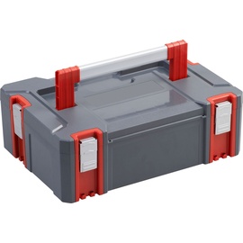 Primaster Werkzeugbox 44,3 x 31 x 15 cm unbestückt grau-rot