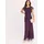 bonprix Maxikleid Lila 44