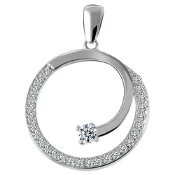 Ketten-Anhänger ADELIA ́S "Neuheit 2025 - moderner Schmuck Anhänger aus 333 Gold", gold, Schmuckanhänger, Damen, Gelbgold 333
