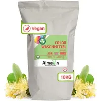 AlmaWin Colorwaschmittel Pulver 10 kg 210 WL