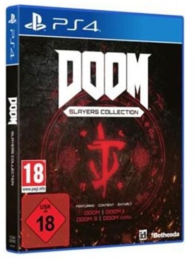 Doom Slayer Collection PS-4 Doom I + Doom II + Doom III + Doom 2016(Doom 1,2,3 als DLC)