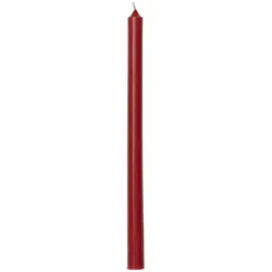 IB Laursen Dünne hohe Kerze 20cm, rot