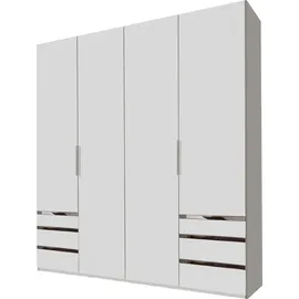 WIMEX Level 200 x 216 x 58 cm weiß mit Schubladen
