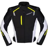 Modeka Lineos Motorradjacke Schwarz/Weiß/Neon S