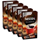 Kaffee-Instant Nescafe Classic Instant-Kaffee 5 Packungen 10 x 2 g