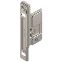 Blum METABOX Frontbefestigung, Höhe m/k/h, Schrauben, links, vernickelt