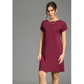 FLASHLIGHTS Sommerkleid Schwarz/Bordeaux 50