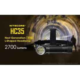 Nitecore HC35 LED Stirnlampe 2700 lm)