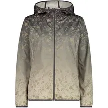 CMP Damen Funktionsjacke WOMAN JACKET FIX HOOD, Größe 36 in Grau VANIGLIA-TERRA