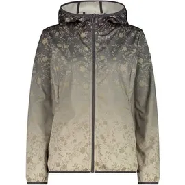 CMP Damen Funktionsjacke WOMAN JACKET FIX HOOD, Größe 36 in Grau VANIGLIA-TERRA
