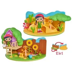 SIMBA 109358446 Wissper 2-in-1 Spielset Wüstenwelt