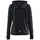 Craft Evolve Kapuzen-Trainingsjacke Damen Schwarz L