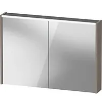 Duravit D-Code Spiegelschrank Verspiegelt DC7107043432000 1000x700x148, Basalt Matt, Steckdose