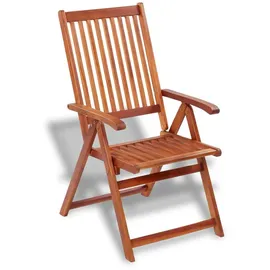vidaXL Gartenstuhl 57 x 69 x 111 cm braun 2 St.
