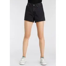 Levi's 80S Mom Short Blacks, Schwarz,29